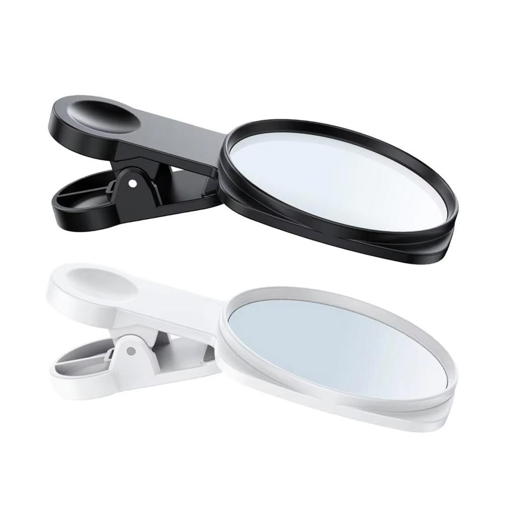 Universal Phone Rear Camera Selfie Mirror for Smartphones HD Reflection Clip-on Attachment Photography Accessory with Storage Case