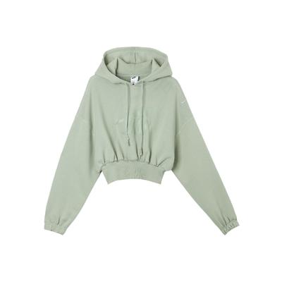 Nike Sportswear Logo Pattern Casual Comfortable Short Hoodie FV7778-370