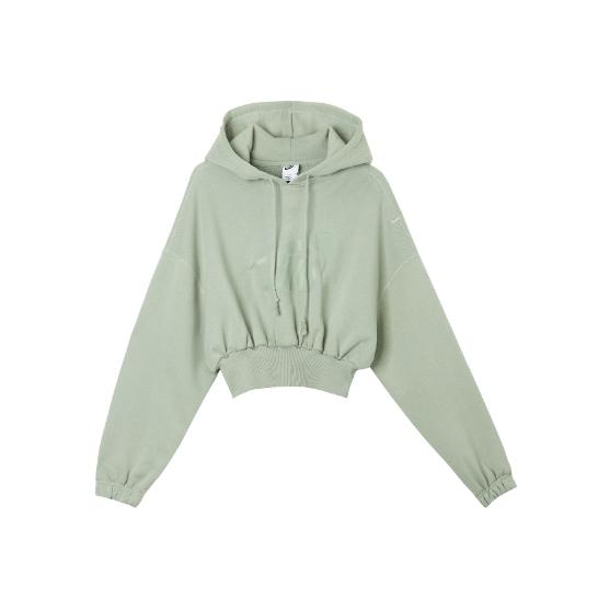 Nike Sportswear Logo Pattern Casual Comfortable Short Hoodie FV7778-370 L