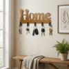 5-Hook Wall-Mounted Key Holder Vintage Key and Accessory Hanger Durable Decorative Hook  Office