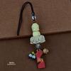 Boxwood Peach Wood Rearview Mirror Ornament: Bodhi Pendant for Peace and Joy