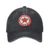Vintage Texaco Logo Gewaschene Denim Kappe Lässige Baseballkappen Verstellbare Mütze Sommer Unisex Baseballkappen