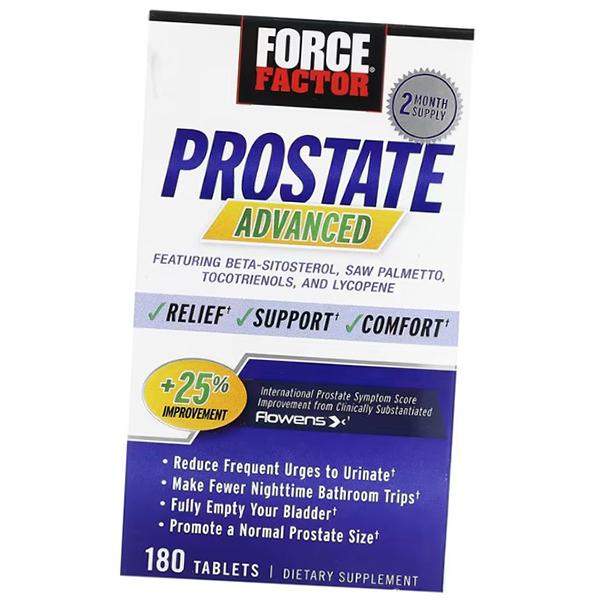 

Комплекс для простати, Prostate Advanced, Force Factor 180таб (36641008) 180tab