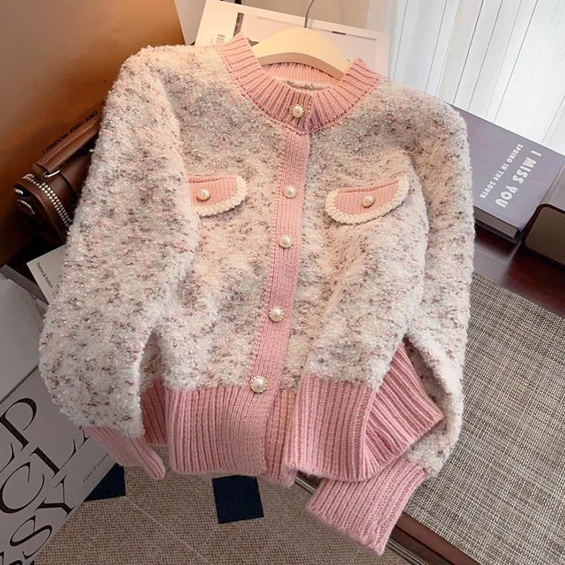 

Свитера Пальто Кардиган для Женщин Осень Зима Большой Размер Винтажный Свободный Длинный Рукав Вязаный Кардиган Свитера Куртка XXL