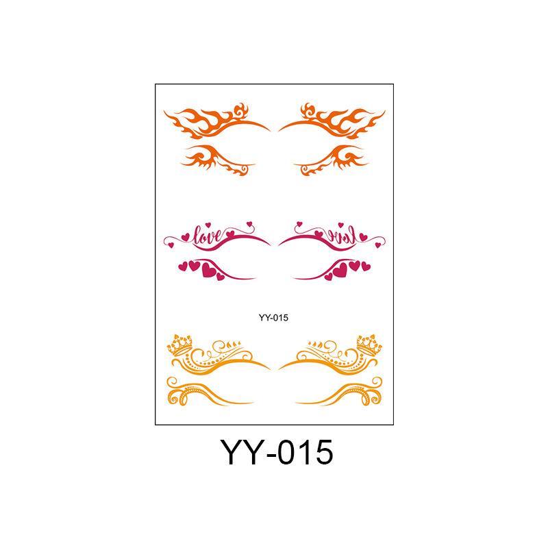 Cross Border Makeup Eyelash Tattoo Stickers Ball Waterproof Sweat Resistant Disposable Eye Simulated