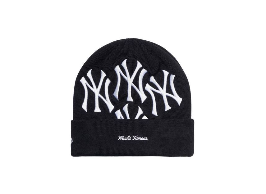 Supreme Berretto New York Yankees New Era Box Logo Blu Navy