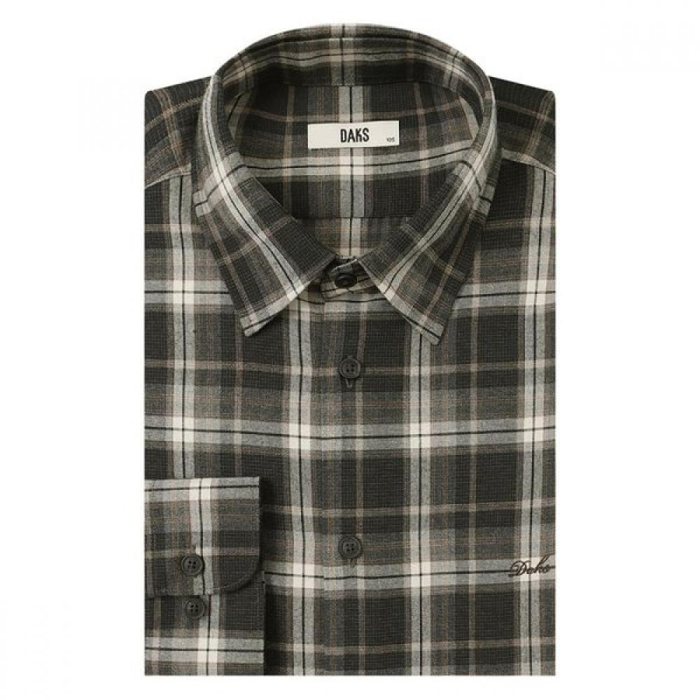 Daks Men S eaSy Care Rayon Blend Medium Check Regular Fit Shirt dma1Shcl111w1
