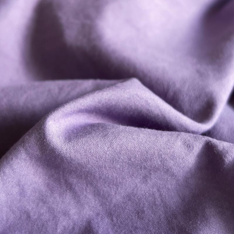 INS Purple Bedding Set Girls Soft Washed Cotton Embroidery Bed Sheet Set Queen King Size Duvet Cover Set With Pillowcases