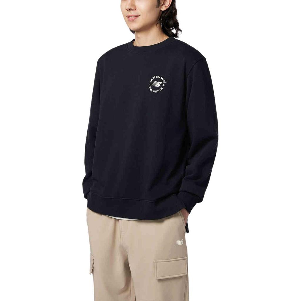 New Balance Lifestyle Casual Sweatshirt Men's Black AMT33343-BK