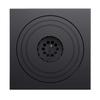 Copper Bathroom Deodorant Square Floor Drain Black/Gray/Chrome/Nickel Bathroom Toilet Balcony Washing Machine Floor Drain 3 Inch