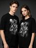 Unisex Shirt Cotton Oversize Large Size Print&Pictures Animal Pattern