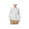 Nike Solid Breathable Crew Neck Sweatshirt Men Tops White DQ5821-027