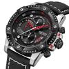 Megir Mens Watches Top Brand Luxury Wrist Watch Man Fashion Waterproof Chronograph Sports Watches Quartz Wristwatch Reloj Hombre