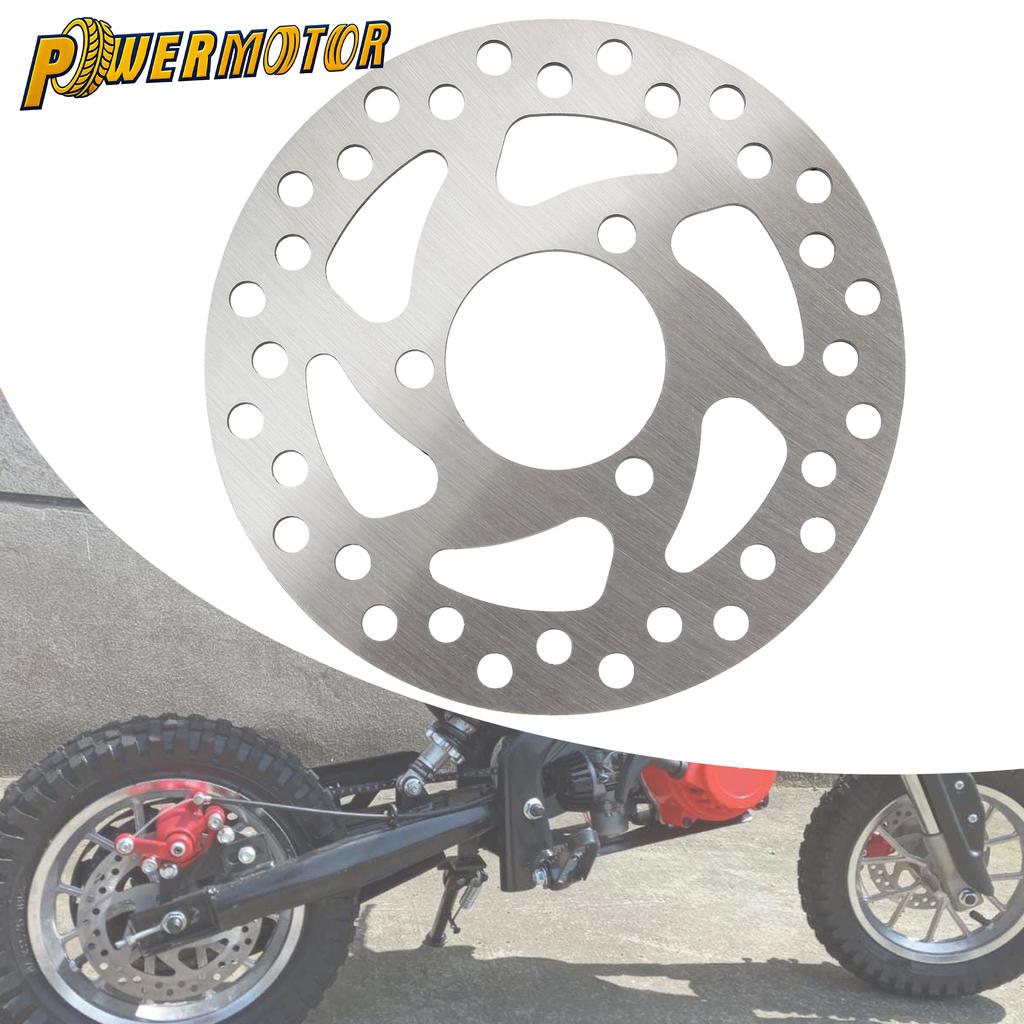 Elektrischer Roller Motorrad 120mm 140mm 3-Loch Bremsscheibe Edelstahl CNC Zubehör für 47cc 49cc 50cc 2T ATV Mini Moto