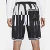 Jordan Colorblock Atmungsaktive Locker Sitzende Sportshorts Herren Unterteile Schwarz Grau CJ4075-100