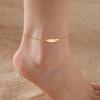 Cazador Cute Walking Cat Anklets for Women Stainless Steel Jewelry Foot Bracelet Fashion Summer Beach Accessories