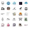Waterproof Programming Stickers for Laptop, Cute Graffiti Decals for Computer, Tech Themed PC Decals for Students Programmers