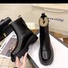 Snow Boots Women's Fashion Versatile Chelsea Winter Short Boots Women's Cotton Shoes