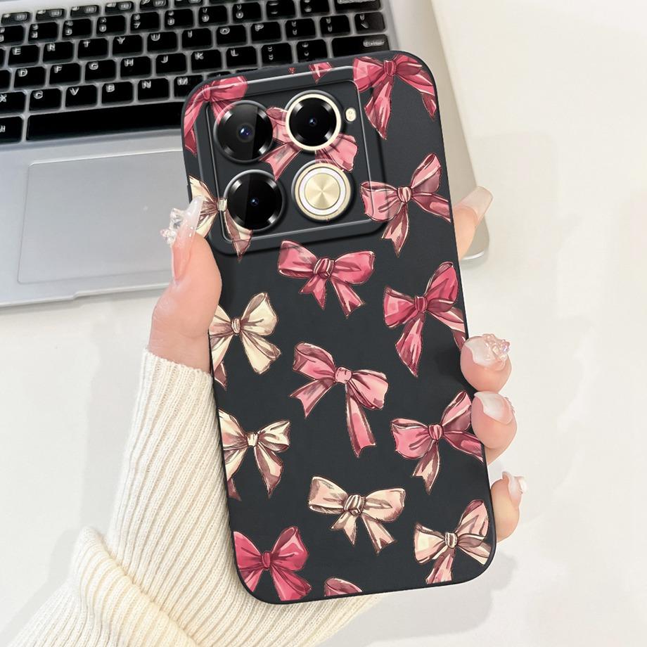 Soft Silicone Phone Case For Infinix Note 40 Pro 4G 5G Note40 Pro+ 40x Funda Cartoon Animals Flower Fashion Printed Back Cover