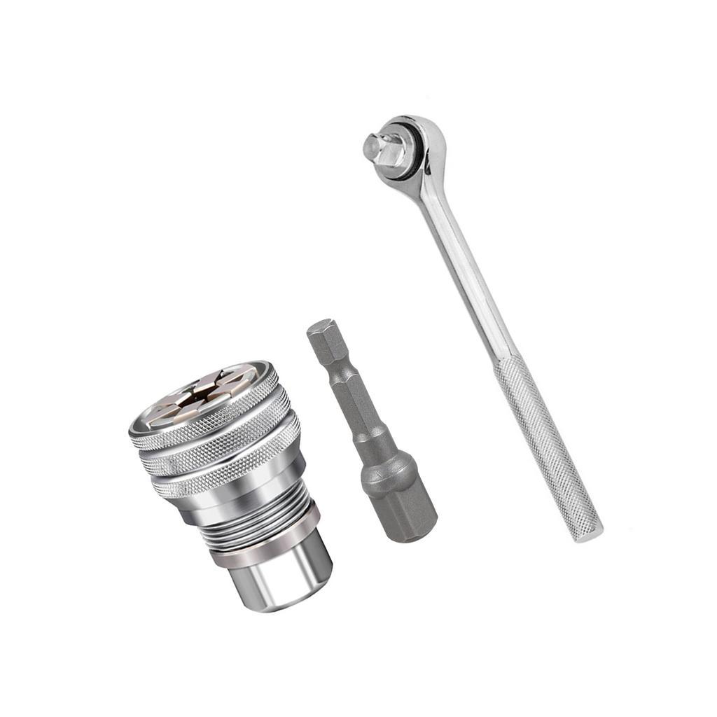 Regulowany uniwersalny klucz nasadowy Ręczny klucz nasadowy Tuleja 10mm-19mm Uniwersalne nasadki Narzędzia do napędu 3/8"