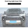 Black Front Fog Light Cover Trim Replacement Frame For 4runner SR5/TRD Pro 2014+