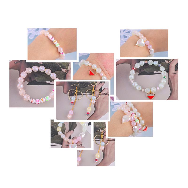 10mm Iridescent Starry Acrylic Bead for DIY Jewelry, Bracelet, and Phone Chain Making