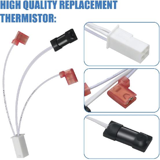618548 Thermistor for Norcold RV Refrigerator Thermistor Parts Fits for N611, N621, N811, N821, N841 Models Thermostat Sensor Replacement Parts