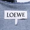 LOEWE Excellent condition, genuine Japanese made item S359Y50X23, leather patch anagram denim Jacket 40 Light blueUsed