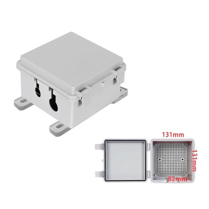 Waterproof Junction Box Electrical Enclosure Lockable Electrical Connection Box for Outdoor Indoor Cable Protections