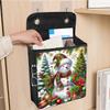 Christmas DIY Diamond Art Hanging Storage Bags Canvas Diamond Painting Hanging Storage Bag Diamond Painting Wall Hanging Bags