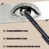Retractable Eraser Stick Mechanical Erasing Pencil Eraser Pen 3.8mm Thin Tip With 5 Refills For Artists Drafting Drawing Work