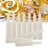 10pcs Set Pen Plating Tips Lightweight Electroplating Accessories  Silver Electroplating