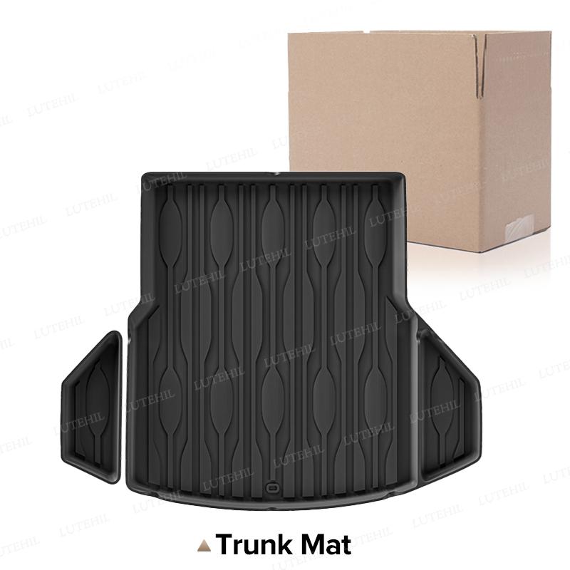 LUTEHIL All-Weather TPE Floor Mat Trunk Mat For BYD Seal 06 DMI DM-i 2025-2025 Custom Carpet Cover Auto Interior Accessories