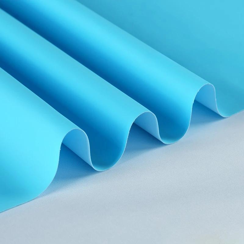 50x145cm Matte Leather Fabric Four Sided Elastic Lambskin Tight Fitting Leather Pants Baby Clothes Clothing Design Fabric