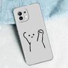 Case For Xiaomi Mi 15 14 13 12 11 Lite 15T 13T 12T Pro Poco X7 X6 X5 Pro 5G X3 NFC F7 F6 F5 Cover Cute Matchstick Men Couple