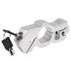 Motorcycle Modified Handlebar Lock Helmet Anti-theft Electric Vehicle Dirt Bikes Aluminum Alloy Fixed Horn