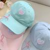 Sunscreen Sun Hat Cotton Peaked Cap Fashion Love Heart Baseball Cap  Girls