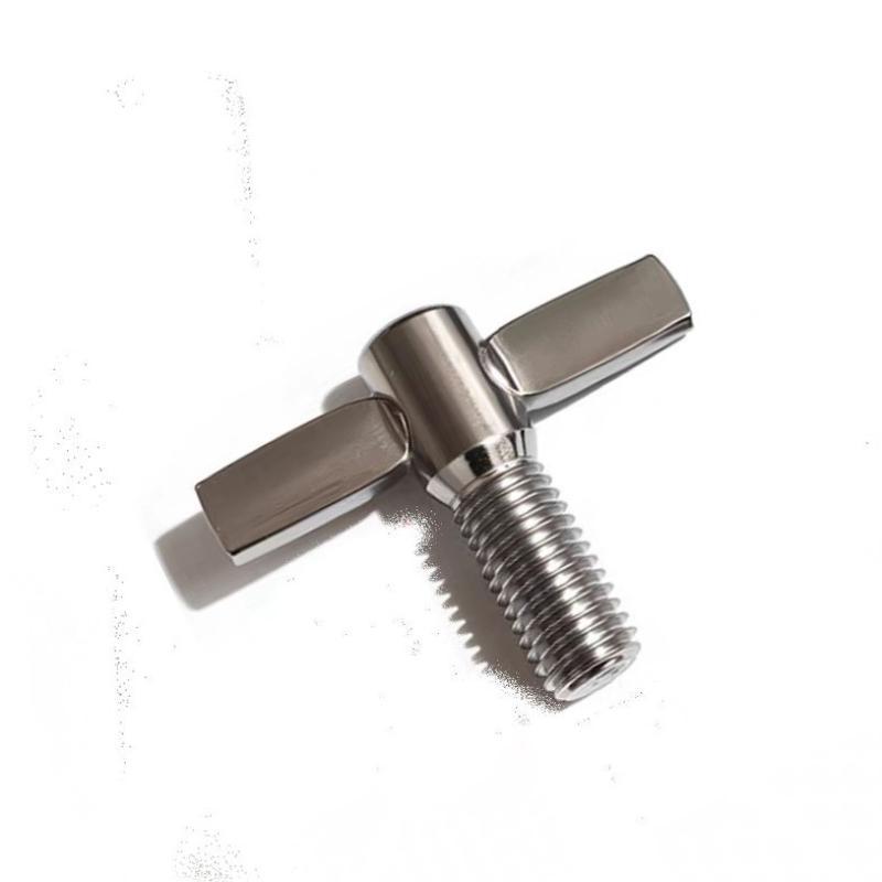 6mm Drum Tuning Key with Screw Universal Portable Drum Adjustment Tool for Drummers Musical Instrument Replacement Gift