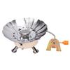 4500W Windproof Camping Stove Camping Gas Stove with Piezo Ignition for Outdoor Backpacking Hiking Picnic