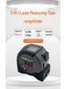 Multi-Functional Precision Infrared Laser Rangefinder & Crosshair Electronic Measuring Tool