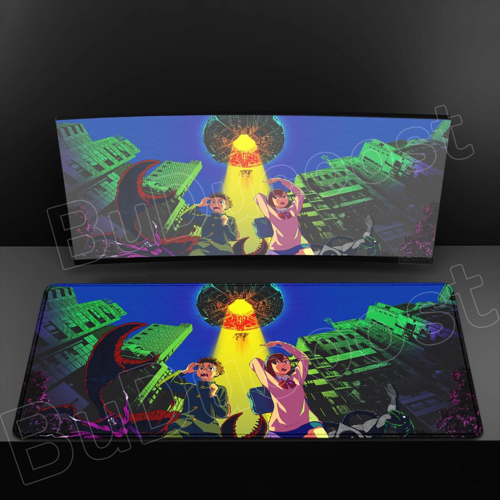 Ayase Momo Takakura Ken Seiko Manga Mouse Pad PC Gaming Accessories 400x900mm Non-slip Laptop Keyboard Mat Anime Dandadan Carpet