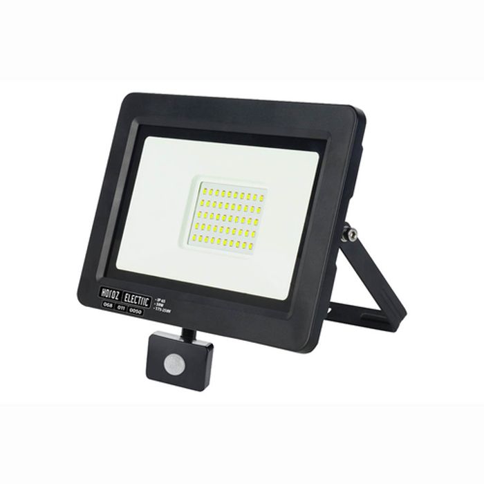 Projecteur LED 50W 4000Lm avec détecteur PIR IP65