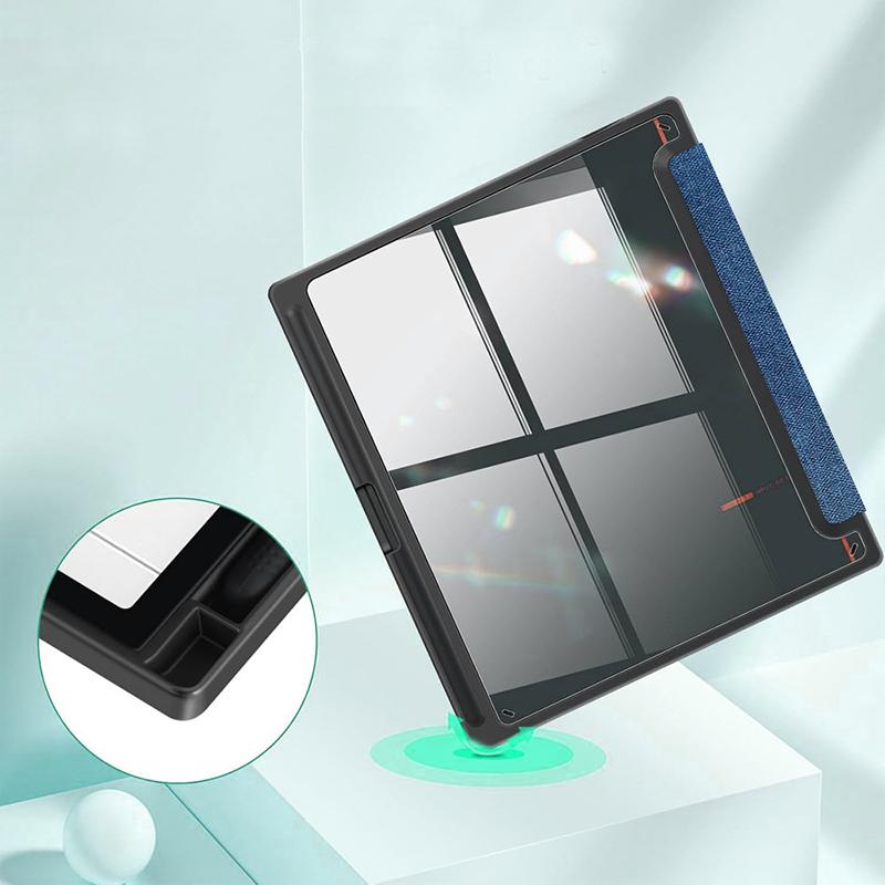 Foldable Magnetic E-Book Reader Cover With Pencil Slot Holder For Boox Onyx Note Air4C Protective Case Protector Accessories