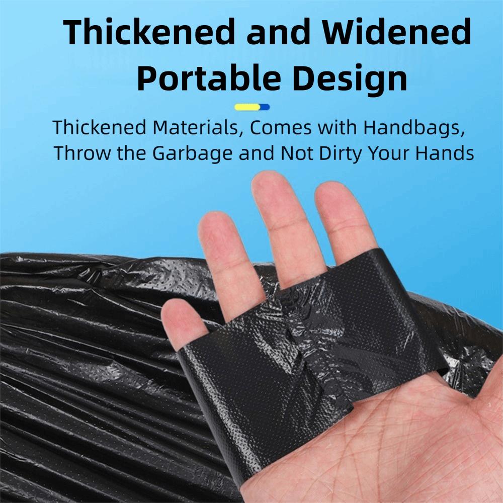 200pcs Thickened Heavy Duty Trash Bags 50*32cm Garbage Storage Bag  Cleaning Supplies