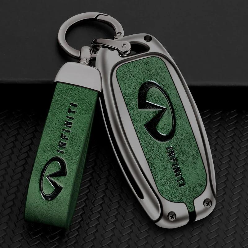 Zinc Alloy Car Remote Key Full Cover Case Fob For Infiniti Q50 Q60 Q70 QX50 QX60 QX70 G25 EX FX JX35 FX25 FX35 EX35 FX37 JX35