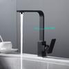 Bathroom Basin Sink Faucet Single Lever Metal Water Sink Faucet Durable and Sturdy Modern Saving Sink Taps for Bathroom Kitchen