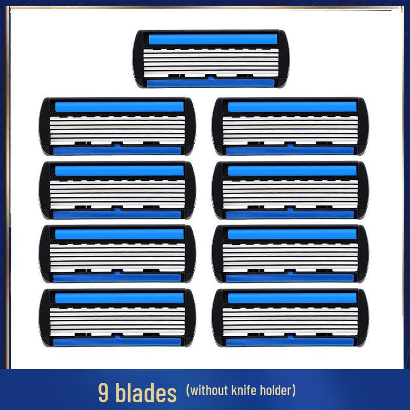 

Шестислойная мужская винтажная бритва со сменными лезвиями