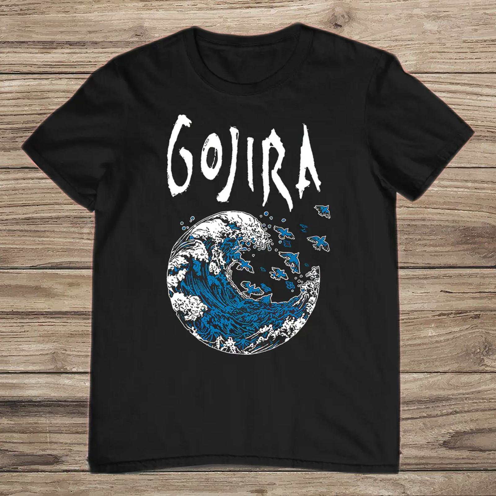 Collection Gojira T Shirt Black Size STo 5XL Gifl For Fan Cotton XL