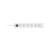Brennenstuhl multiprises bremounta extension socket 6-way white 3m h05vv-f 3g1.5
