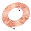 1 4in 25FT Brake Line Tubing Galvanized Replacement Brake Line Roll for Automotive Truck Brake System